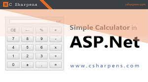 simple calculator in asp net with