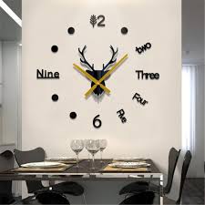 Diy Large Wall Clock Quartz Watch