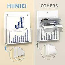 Hiimiei Magnetic File Holder 2 Pack