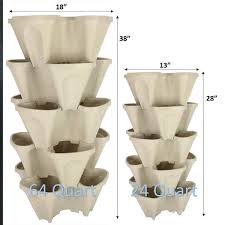 Plastic Stackable Garden Planter