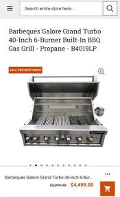 barbeques galore grand turbo 40 inch 6