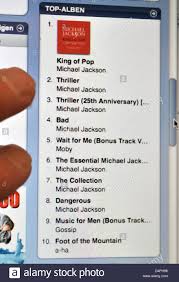 Michael Jackson S Album King Of Pop Tops The Charts Of The
