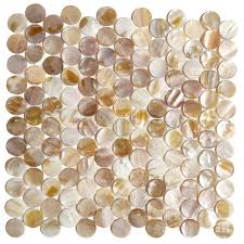 Penny Mother Of Pearl Mosaic Tile