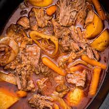 sirloin tip roast in the crockpot how