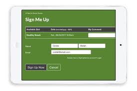 Electronic Sign Up Sheet Magdalene Project Org