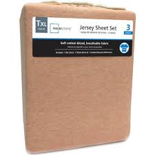 Mainstays Jersey Knit Bed Sheet Set 1