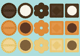 scout cookie vector art icons