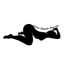 Face Down Ass Up Decal - Etsy
