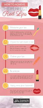 how to achieve the perfect red lips