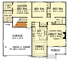 3 Bed House Plan Under 1300 Square Feet