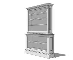 bookcase pdf free woodworking plan com