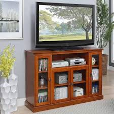 Entertainment wall units for flat screen tv. Cherry Tv Stands Consoles Entertainment Centers Hayneedle