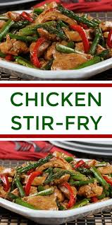 Use it for any veggies you want, and vegetable stir fry. Chicken Stir Fry Recipe Recipes Chicken Recipes Healthy Recipes