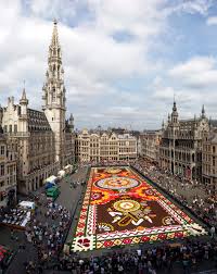 the brussels grand place rolls out its