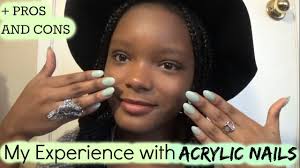 acrylic nails pros and cons
