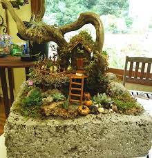 Fairy Tree Fort Mini Garden Fairy