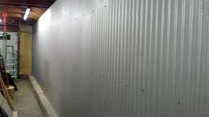 insulating finishing garage walls ideas