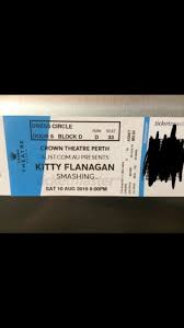 Kitty Flanagan Tickets X 2 Tonight 8pm Concerts Gumtree