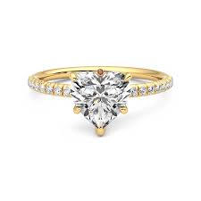1.4mm from the flat inner surface to the domed outer . Dulcet 18ct Yellow Gold Pave Style Engagement Ring Taylor Hart