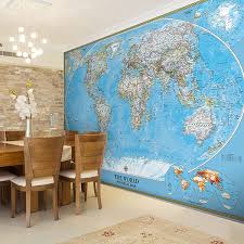 Wall Mural World Political World Map