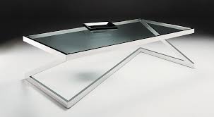 Storm Clear Glass Coffee Table