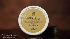 skinfood black sugar mask wash off