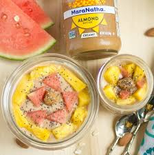 Oatmeal is good for heart health. Overnight Oats With Almond Butter And Banana