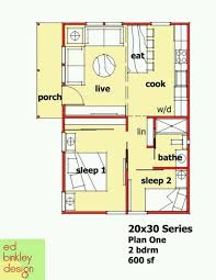 600 Sq Ft Small House Floor Plans
