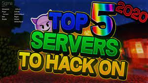 Best list of no rules minecraft servers that allow players to use hacks. Top 5 Best Servers To Hack On No Anticheat 2020 Minecraft Youtube