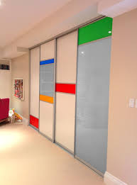 Custom Sliding Doors With Back Painted