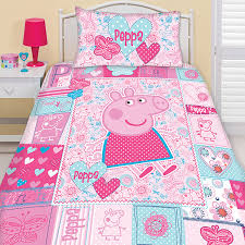 Peppa Pig Summer Panel Quilt Cover Set
