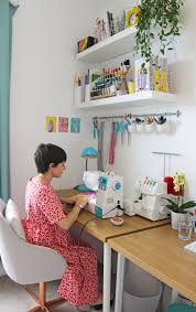 home sewing space tour