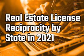 real estate license reciprocity by