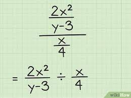 Divide Fractional Algebraic Expressions