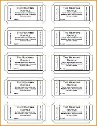 Free Printable Baby Shower Raffle Ticket Template Download