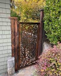 Outdoor Enterance Gate Metal Custom Art