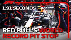 Les arrêts au stand ont beaucoup évolué au fil des années en formule 1. Red Bull S World Record Pit Stop 2019 British Grand Prix Youtube