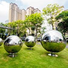 Large Steel Garden Sphere Metal Ball