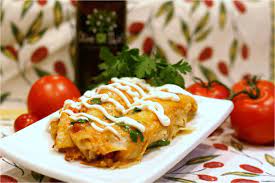 healthy fish enchiladas with chipotle