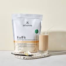 1/2 scoop chocolate protein powder. Feelfit Pea Protein Shake Vanilla Flavour Shop All Nutrition Powders Arbonne Ca Site