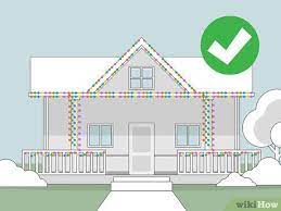 how to put up christmas lights outside
