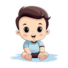 premium vector cute baby cartoon vector
