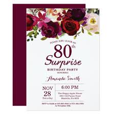 80th Birthday Invitations 30 Best Invites For An 80th Birthday Party