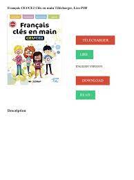 Français CE1/CE2 Clés en Main Télécharger, Lire PDF | PDF | Langue française  | France