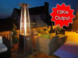 Stainless Steel Flame Gas Patio Heater