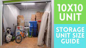 storage unit size guide 10x10 unit