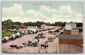 manhattan kansas main street in 1860s