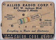 Electronic Color Code Wikipedia