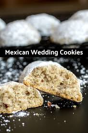Add the flour and almonds, mix until blended. Mexican Wedding Cookies Home Made Interest