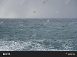 Beautiful Stormy Sea Image Photo Free Trial Bigstock